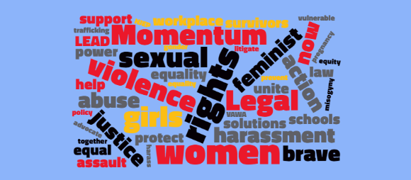 women's rights word cloud